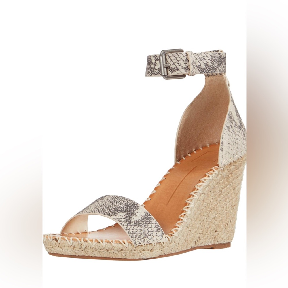 Dolce Vita Gray Platform Ankle Strap Shoes